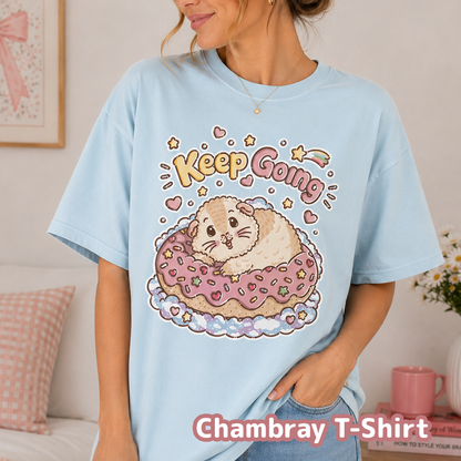 Keep Going Guinea Pig T-Shirt