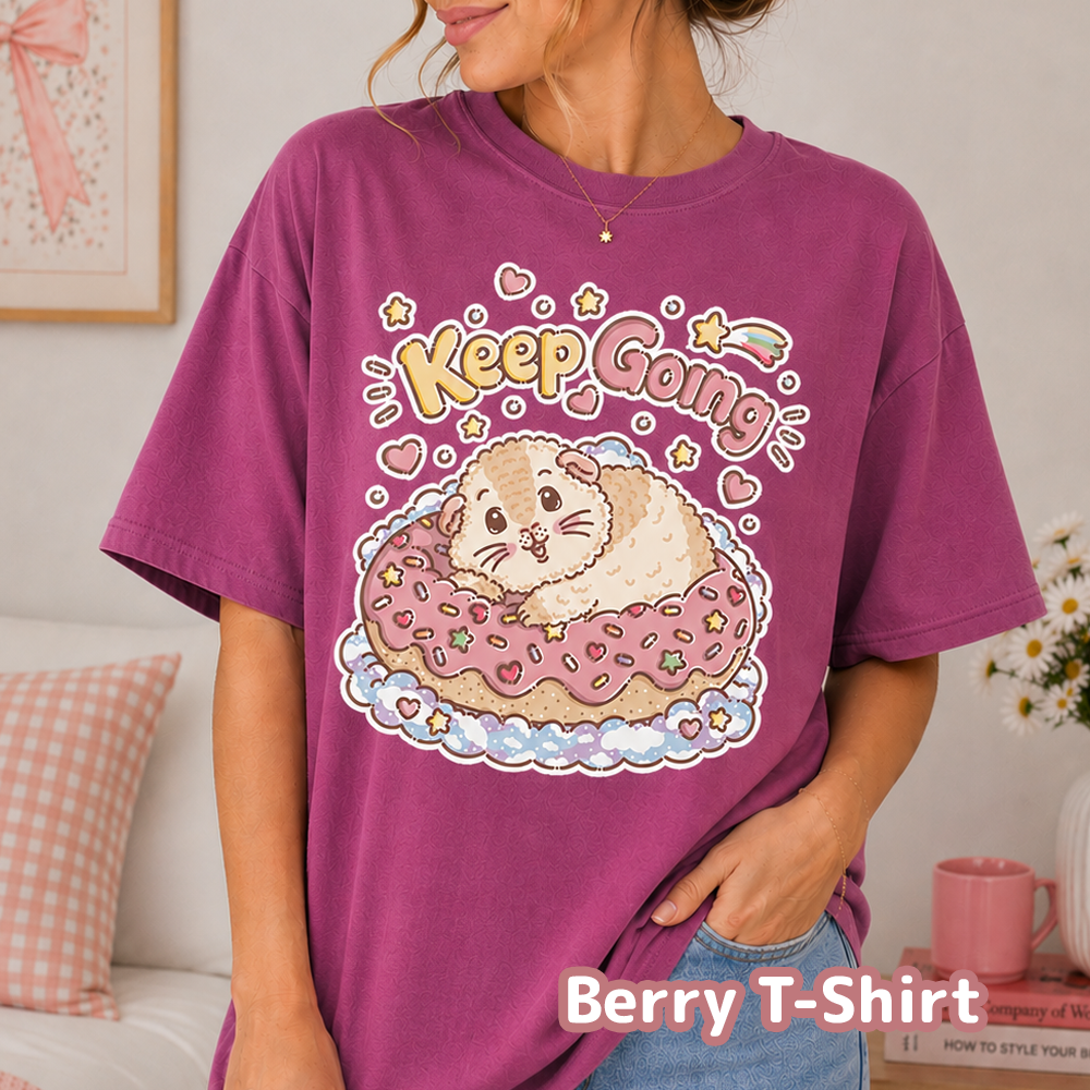 Keep Going Guinea Pig T-Shirt