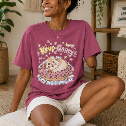 Keep Going Guinea Pig T-Shirt