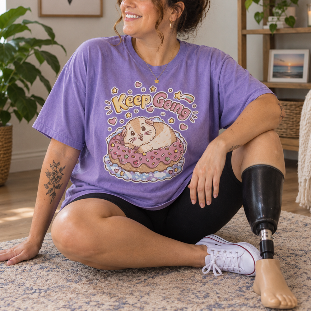 Keep Going Guinea Pig T-Shirt