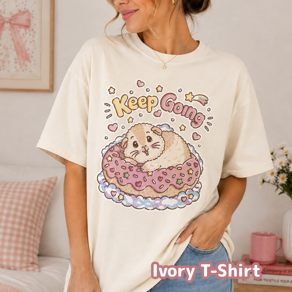 Keep Going Guinea Pig T-Shirt