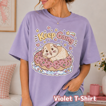 Keep Going Guinea Pig T-Shirt