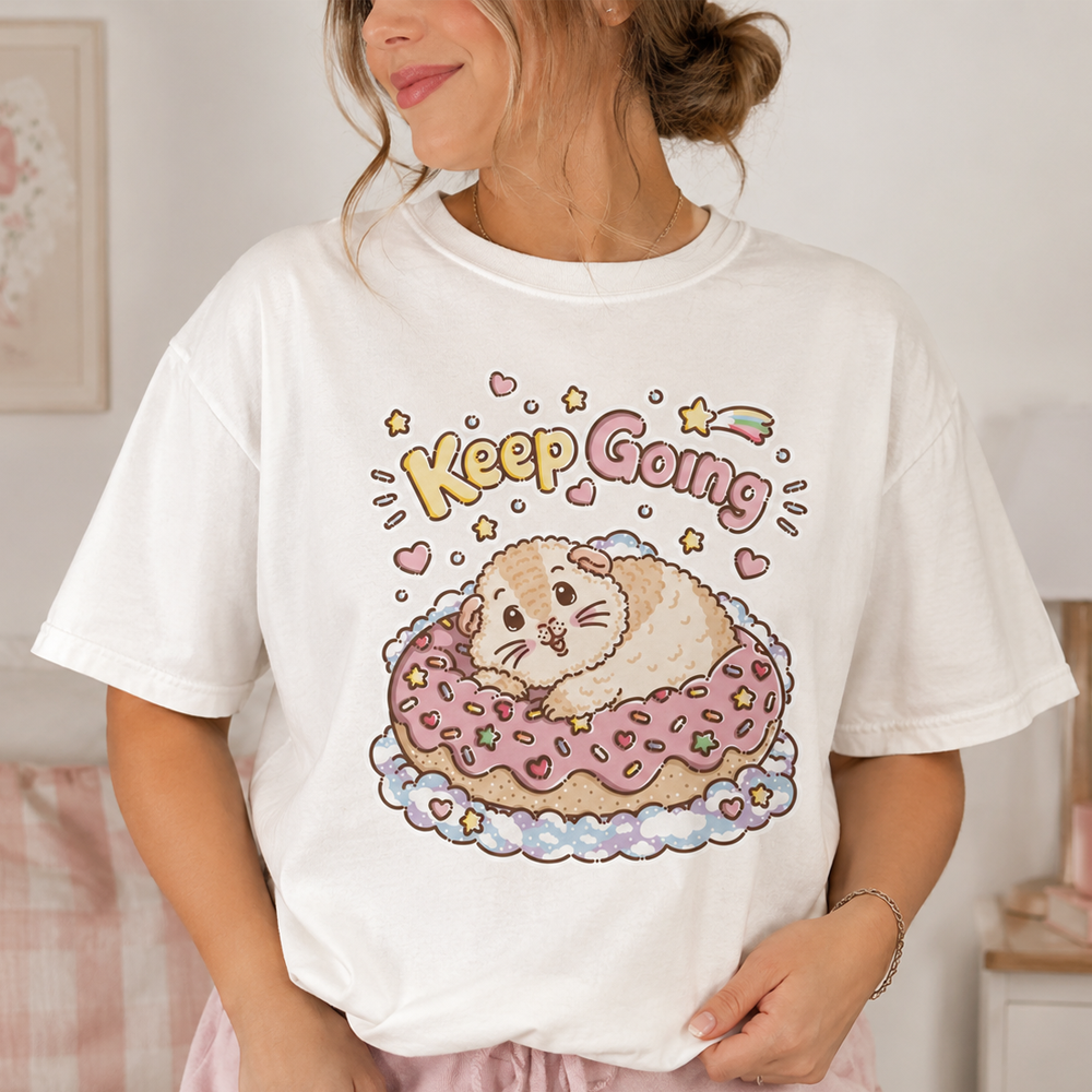 Keep Going Guinea Pig T-Shirt