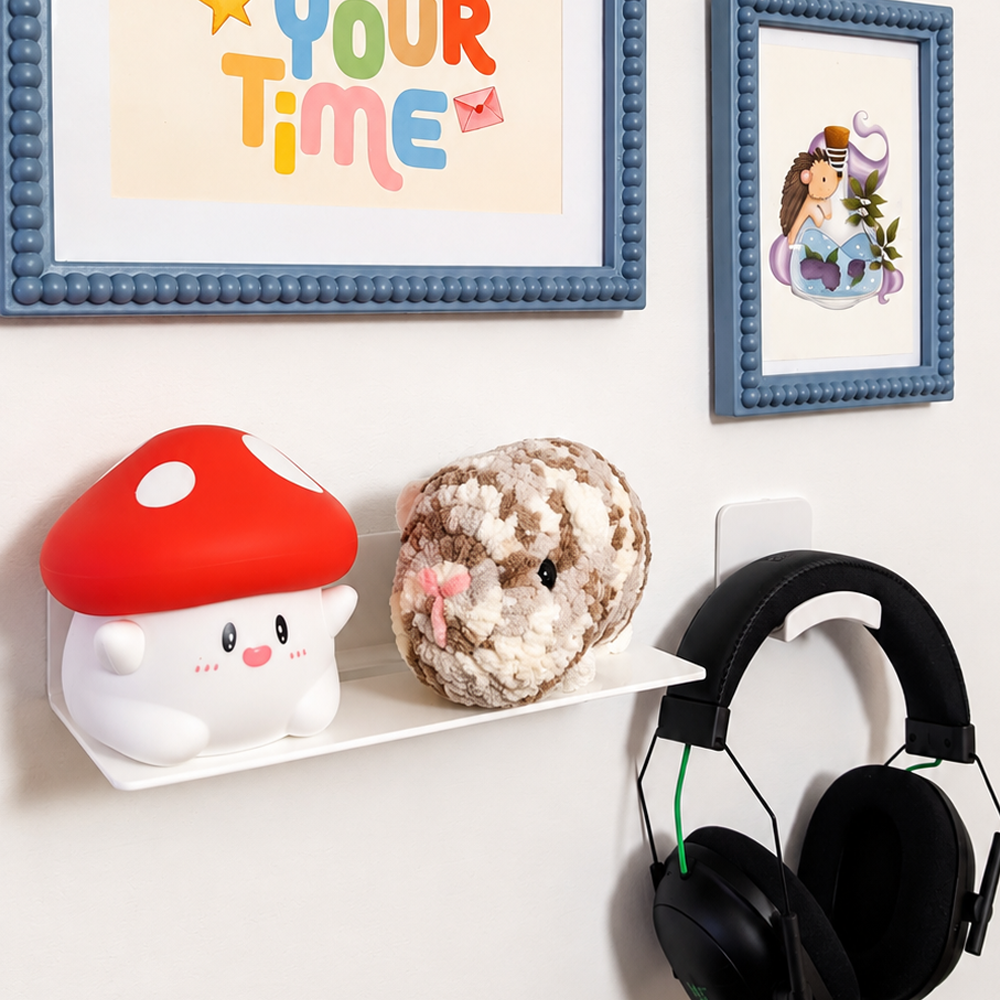 Halloumi crocheted guinea pig plush with Halloumi Tribute Collection items