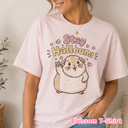 Stay Halloumi Guinea Pig T-Shirt