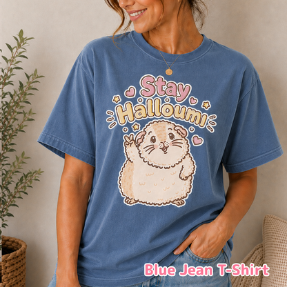 Stay Halloumi Guinea Pig T-Shirt