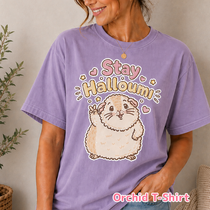 Stay Halloumi Guinea Pig T-Shirt