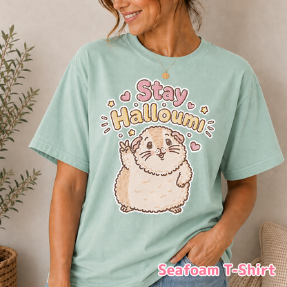 Stay Halloumi Guinea Pig T-Shirt
