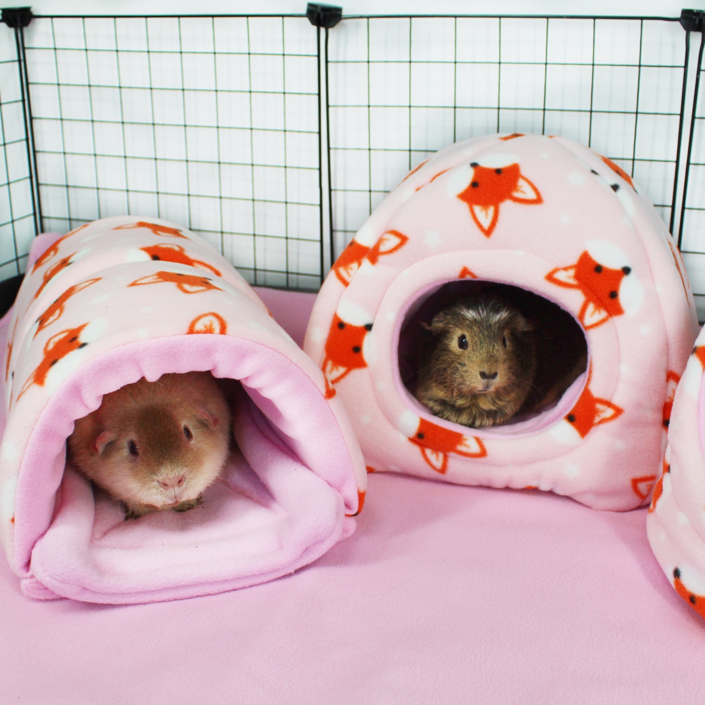 Foxy Fleece Guinea Pig Accessory Bundle
