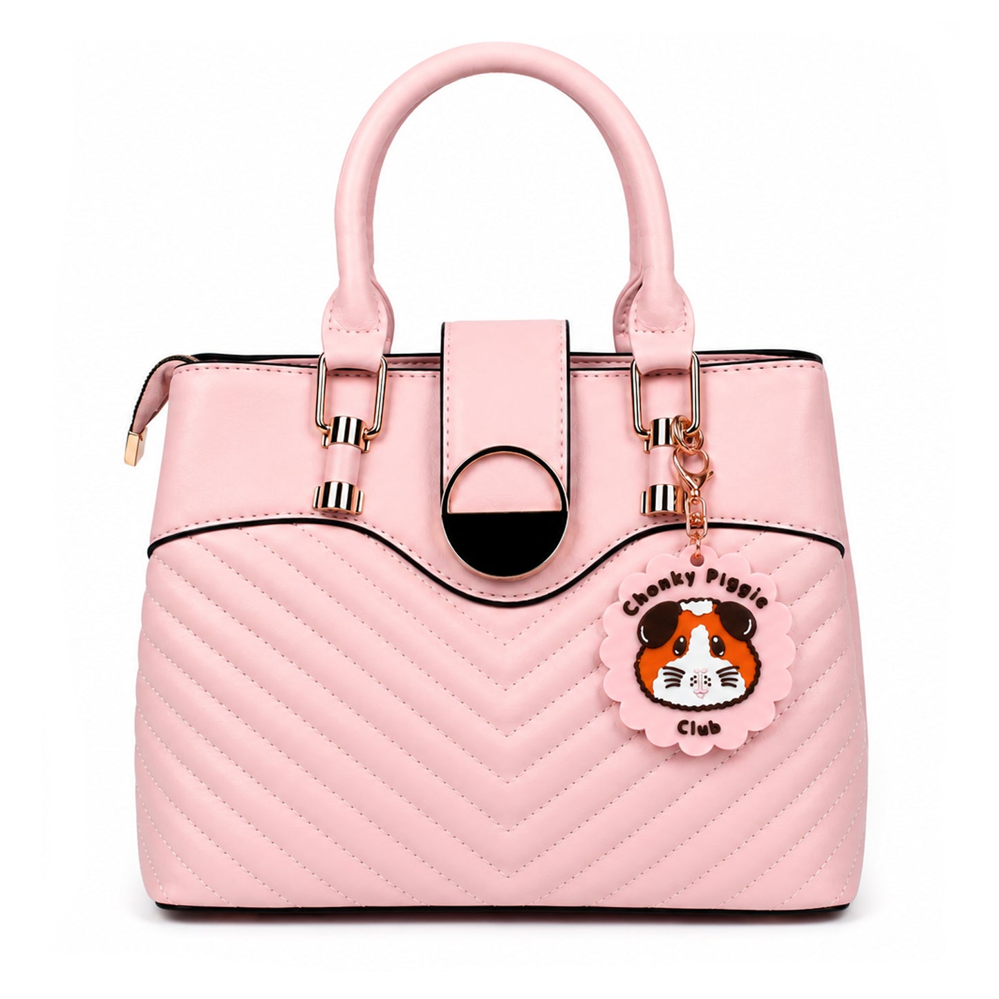 Chonky Piggie Club Guinea Pig Keyring & Bag Charm