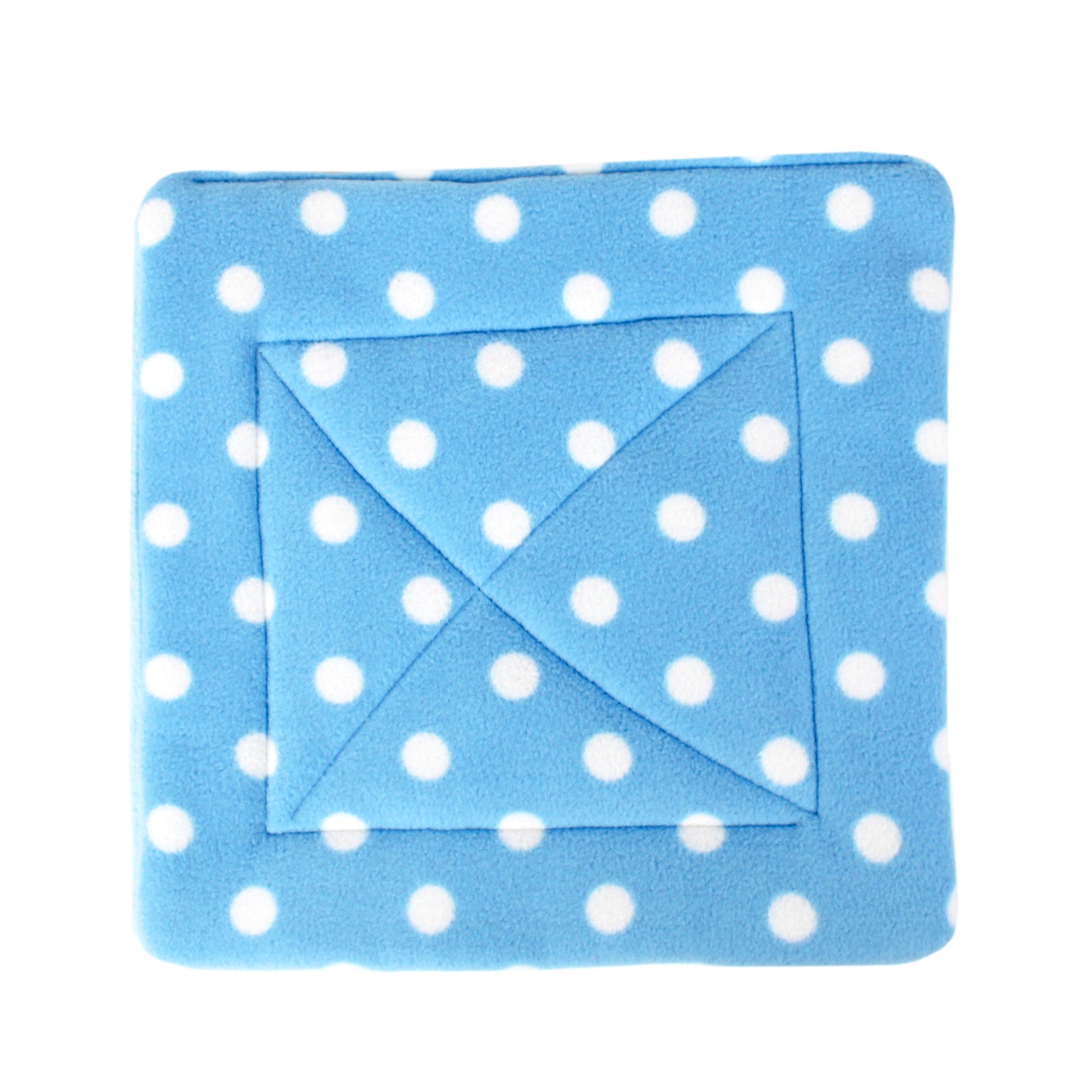 Large Blue Polka Dot Pee Pad for Guinea Pigs