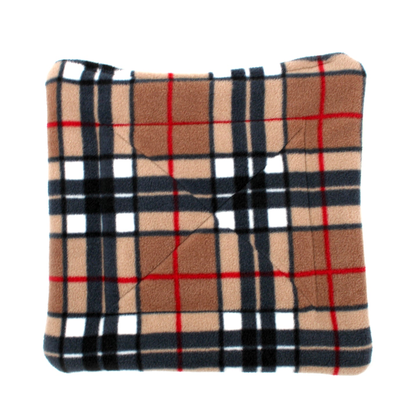 Beige Nova Checked Large Square Pee Pad