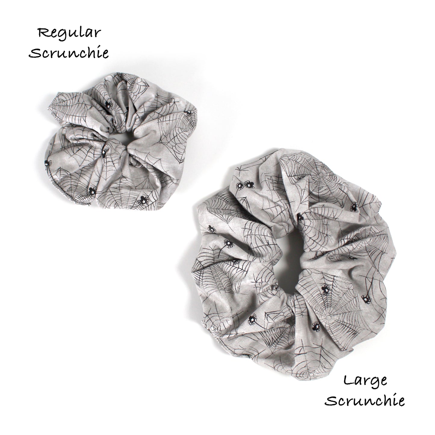 Halloween Spider Hair Scrunchies