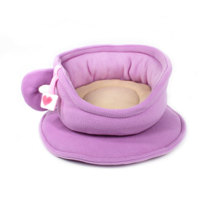 Lilac Teacup Bed for Guinea Pigs