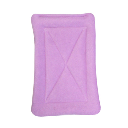 Pair of Absorbent Lilac Fleece Pee Pads For Guinea Pig