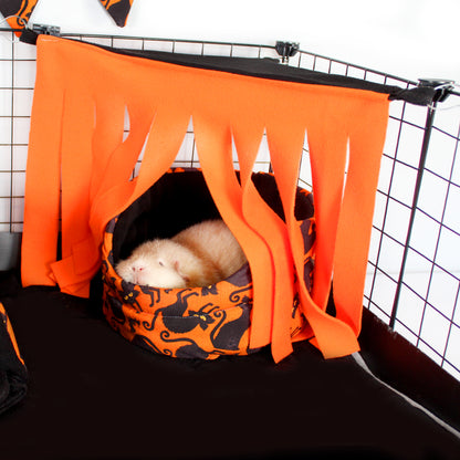 Halloween Black Cat Cuddle Cup Bed