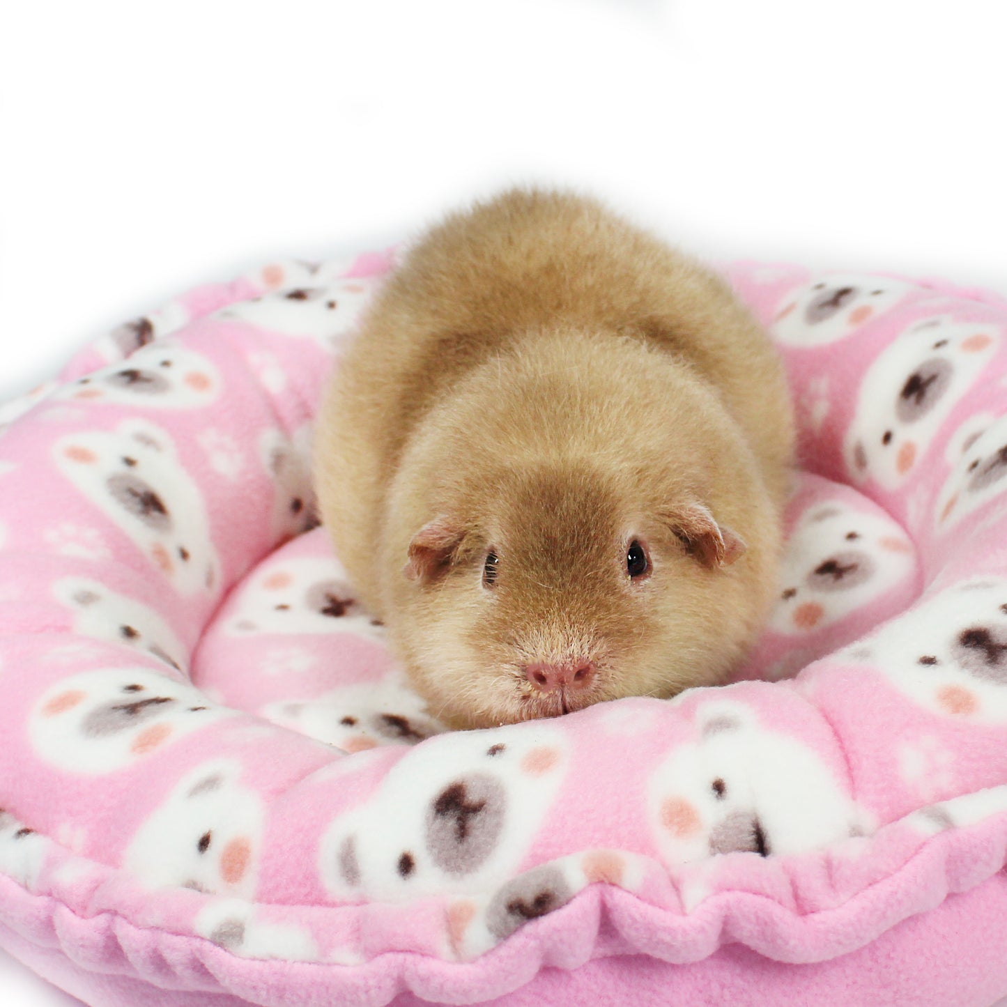 Pink Polar Bear Doughnut Bed