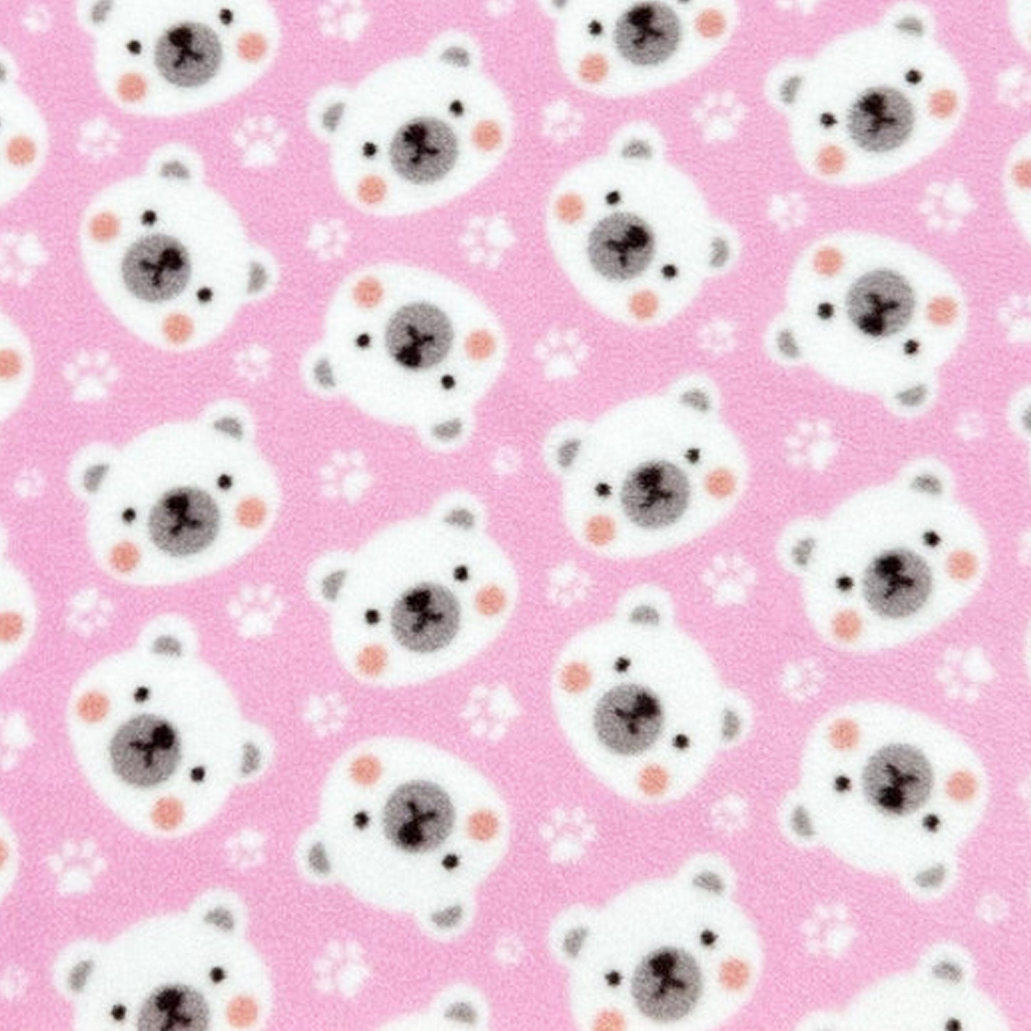 Pink Polar Bear Doughnut Bed