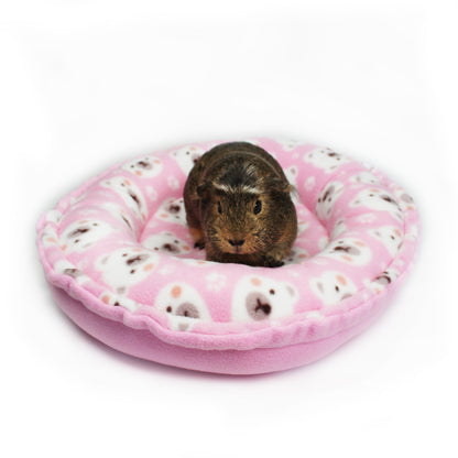 Pink Polar Bear Doughnut Bed