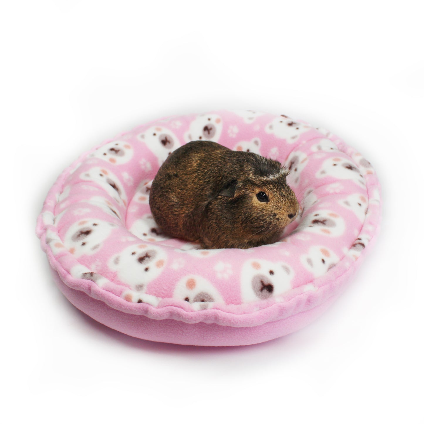 Pink Polar Bear Doughnut Bed