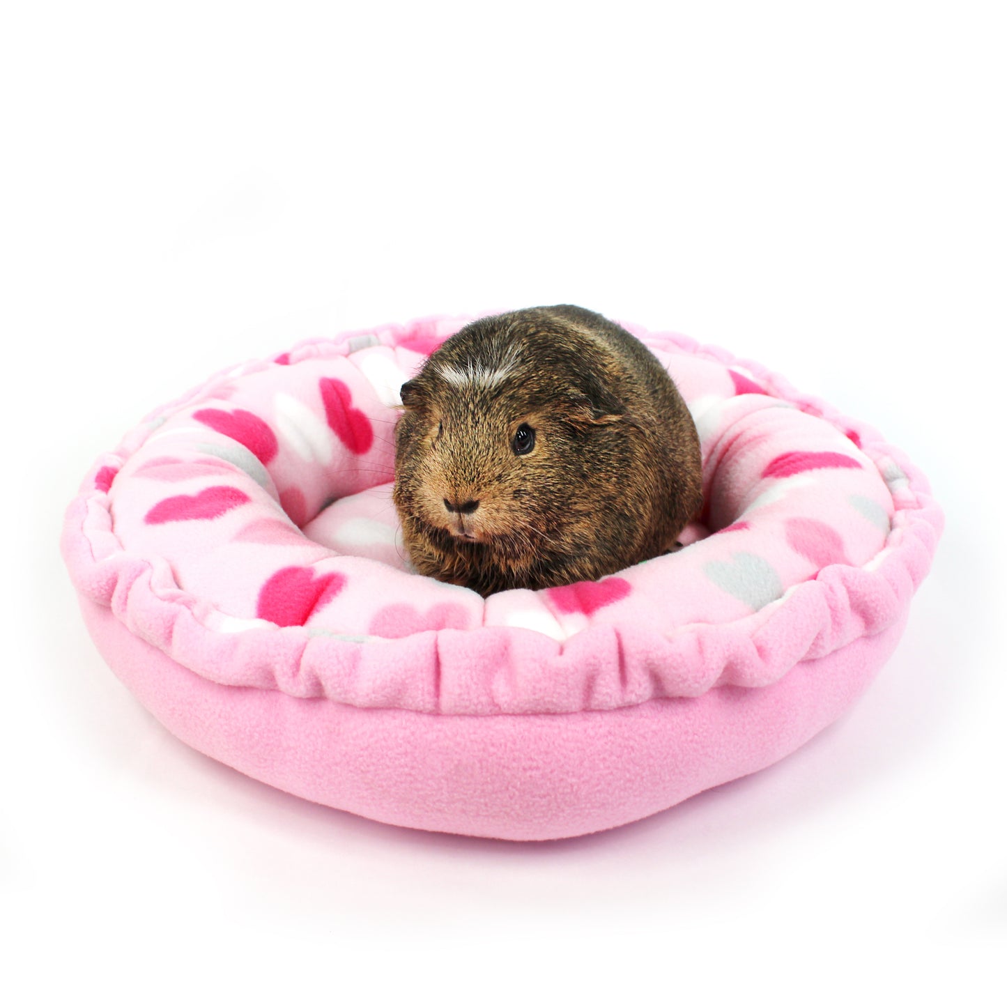 Pastel Hearts Doughnut Bed