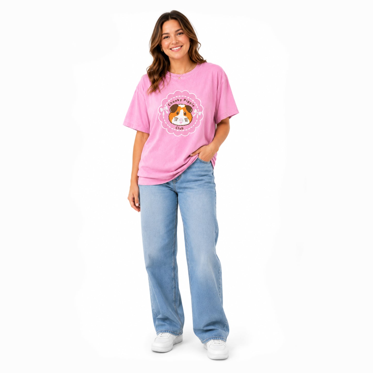 Chonky Piggie Club Guinea Pig T-Shirt