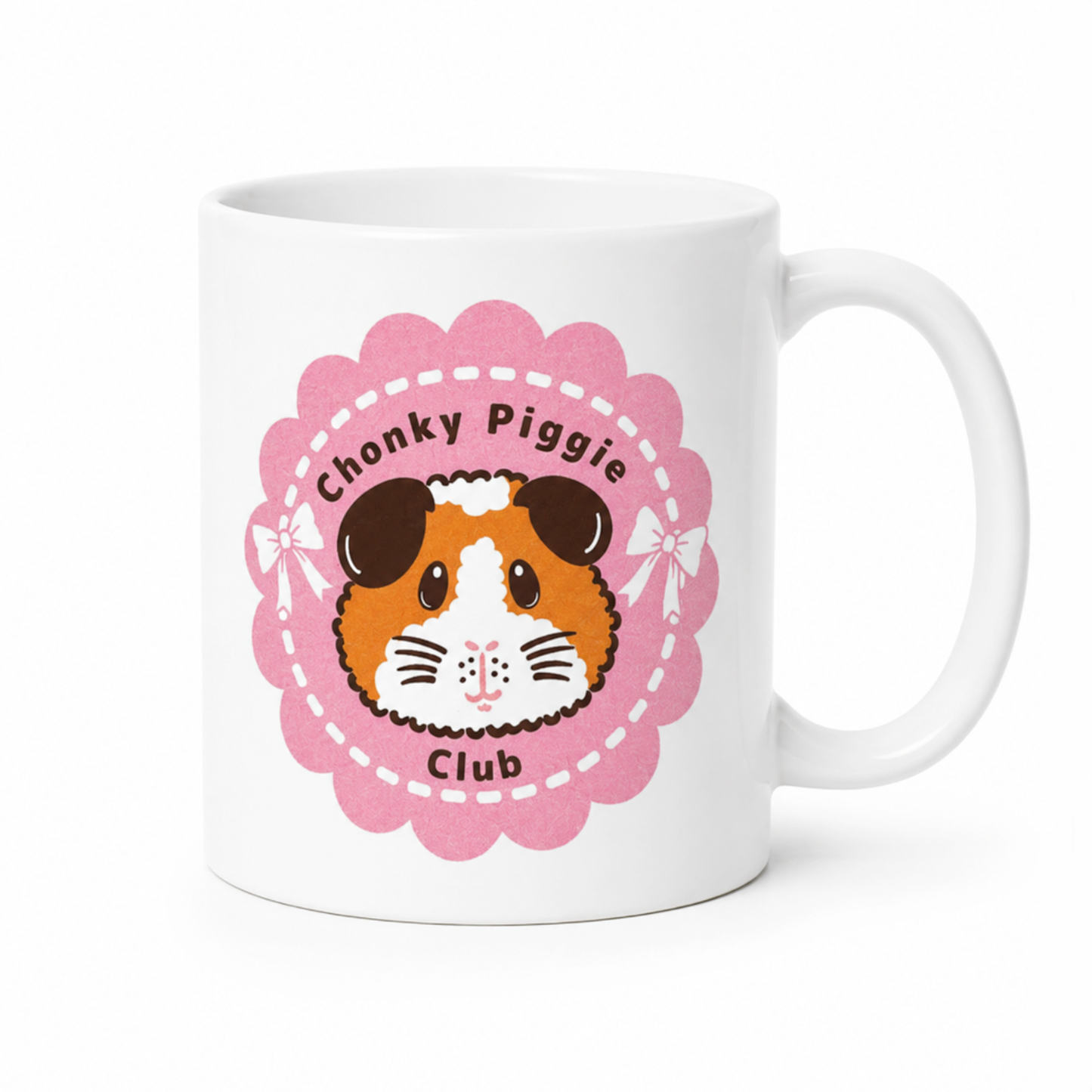 Chonky Piggie Club Guinea Pig Mug