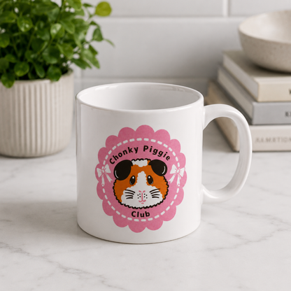Chonky Piggie Club Guinea Pig Mug