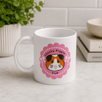 Chonky Piggie Club Guinea Pig Mug
