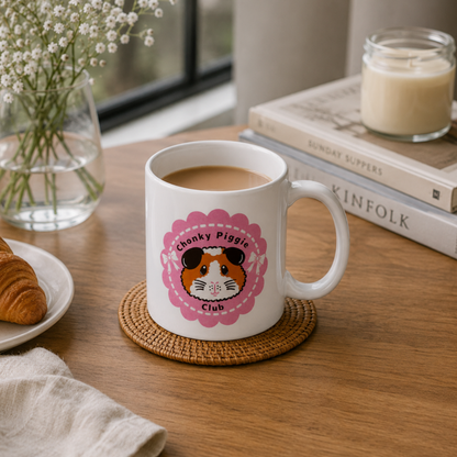 Chonky Piggie Club Guinea Pig Mug