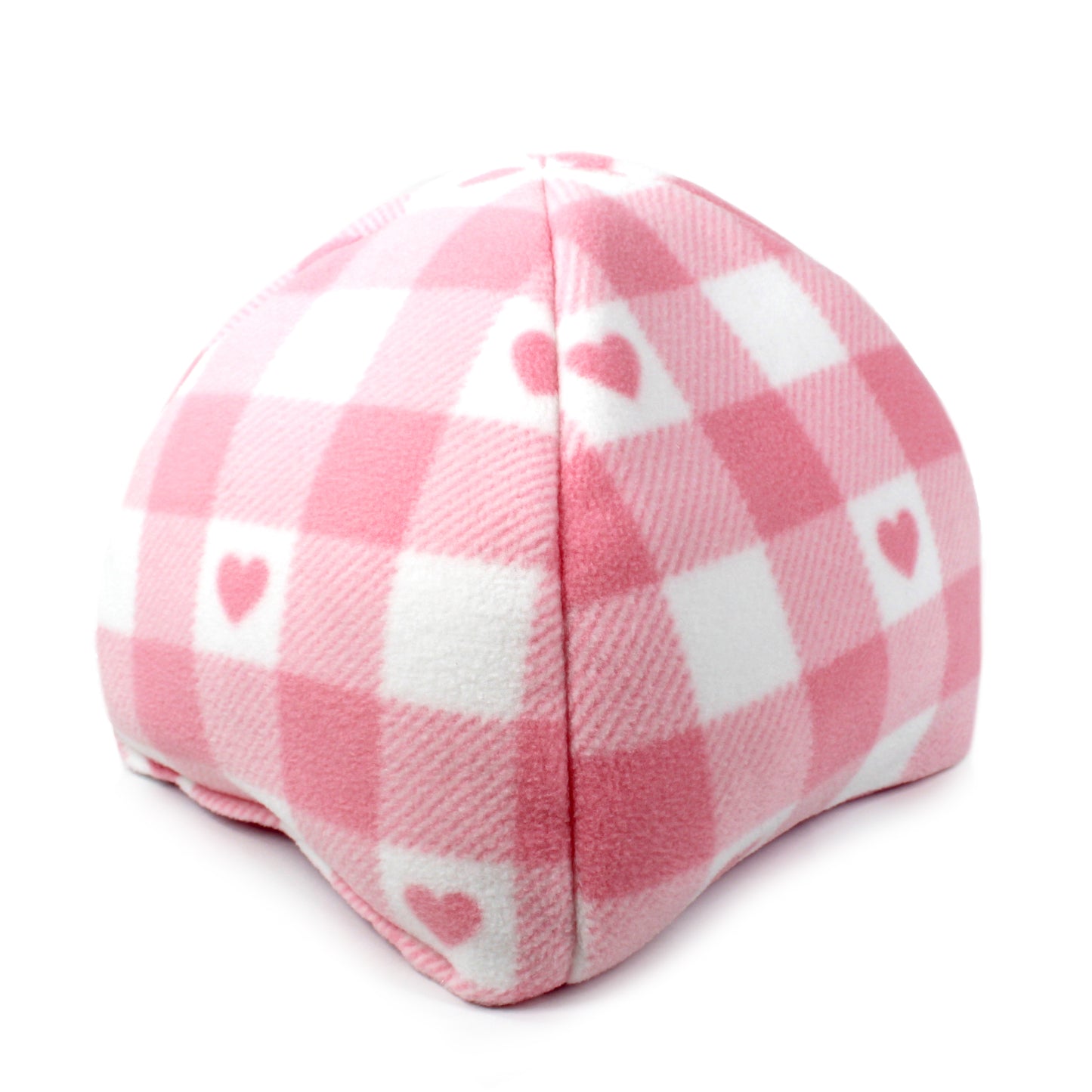 Pink Gingham Hearts Hidey House