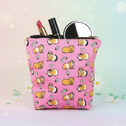 Pink Guinea Pig Mini Accessory Bag