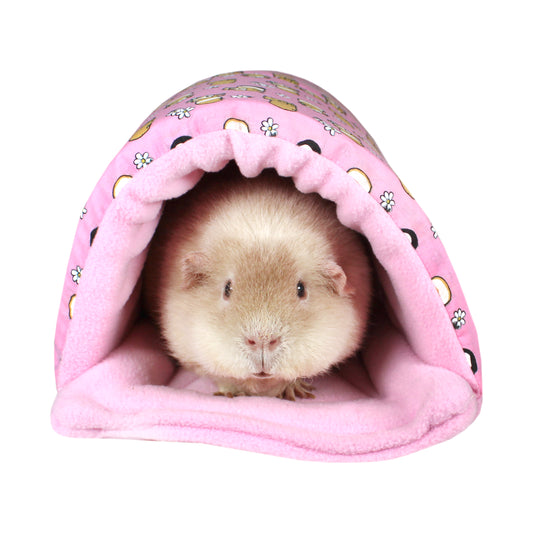 Light Pink Guinea Pig Pattern Snuggle Tunnel