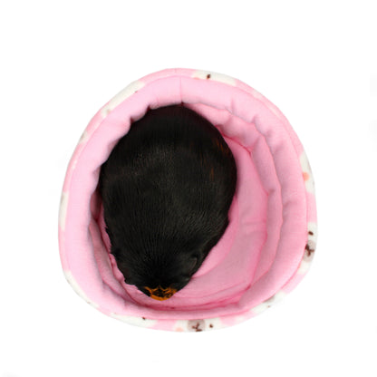 Pink Polar Bear Cuddle Cup Bed