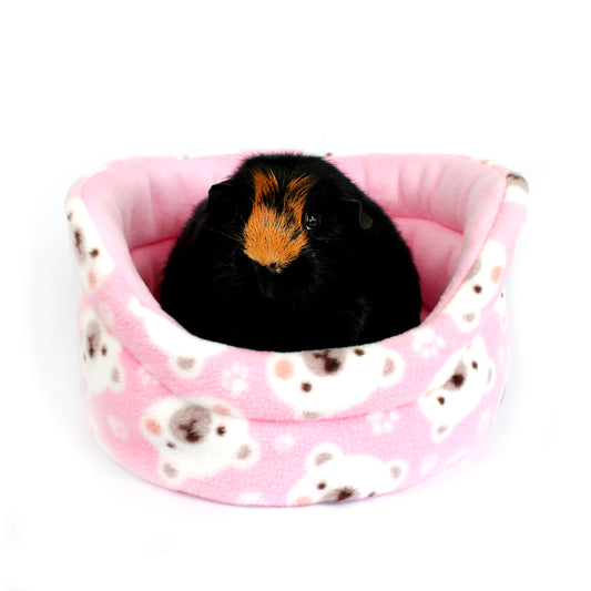 Pink Polar Bear Cuddle Cup Bed