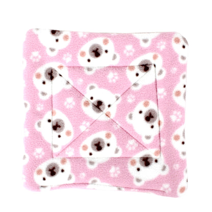 Square Pink Polar Bear Pee Pads
