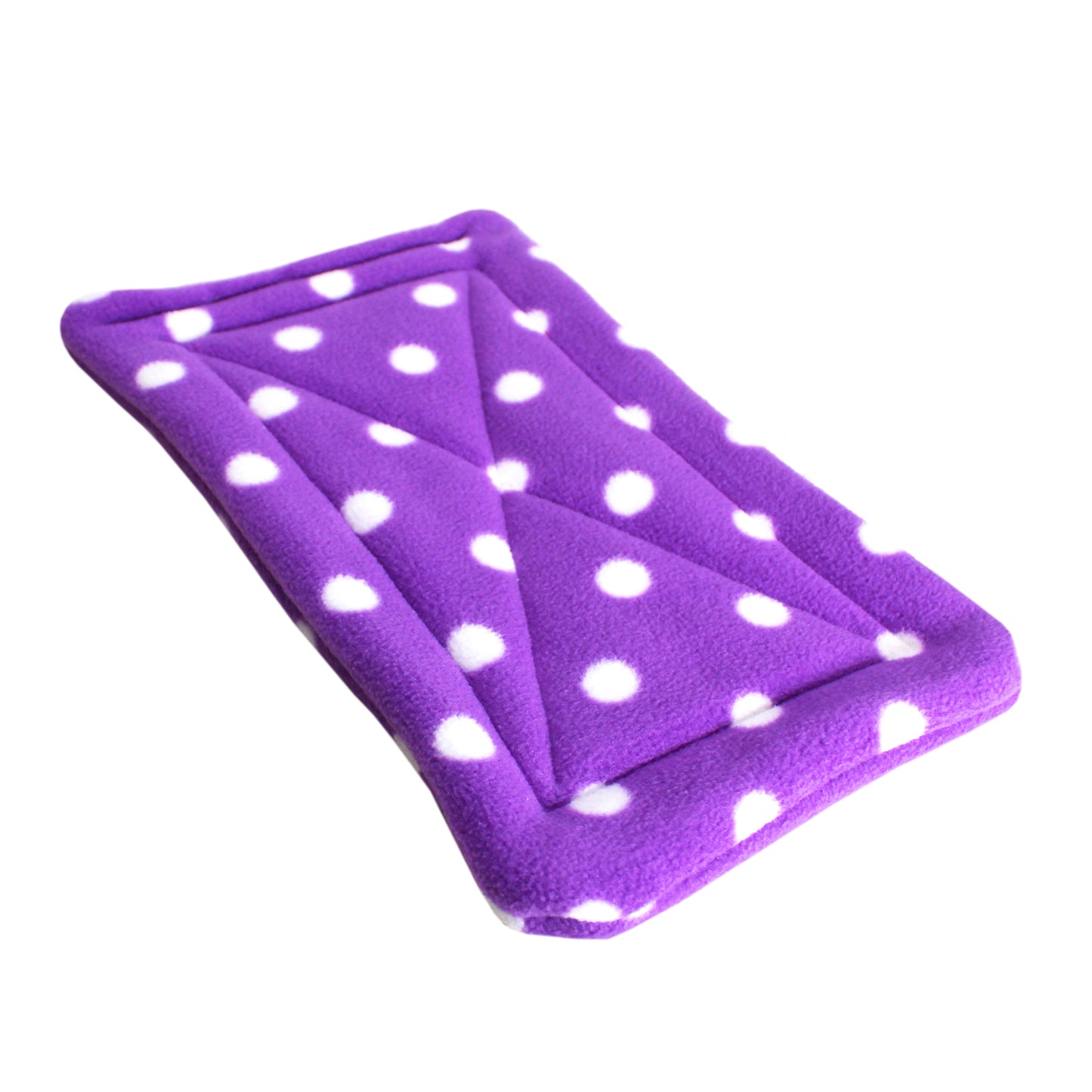 Absorbent Purple Polka Dot Fleece Guinea Pig Pee Pad