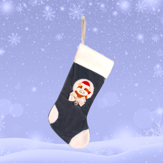 Ginger & White Guinea Pig Luxury Christmas Stocking
