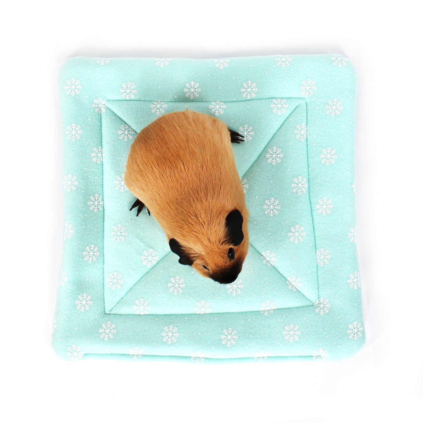 Mint Frost Snowflake Large Square Pee Pad