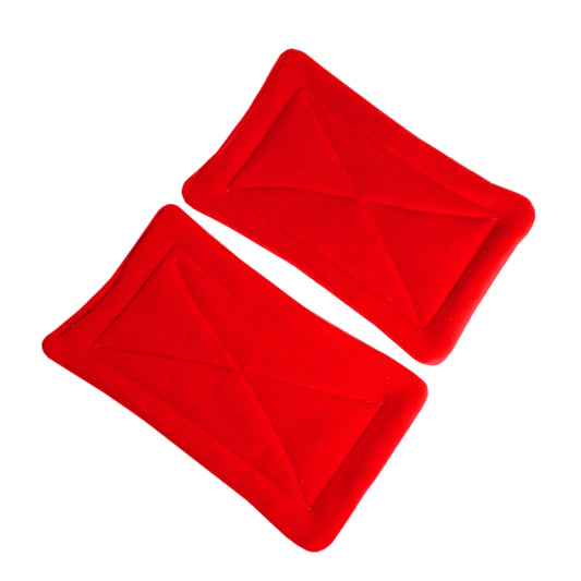 Absorbent Red Fleece Guinea Pig Pee Pad