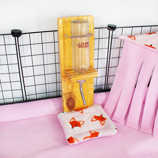 Foxy Fleece Water Bottle Drip Pads