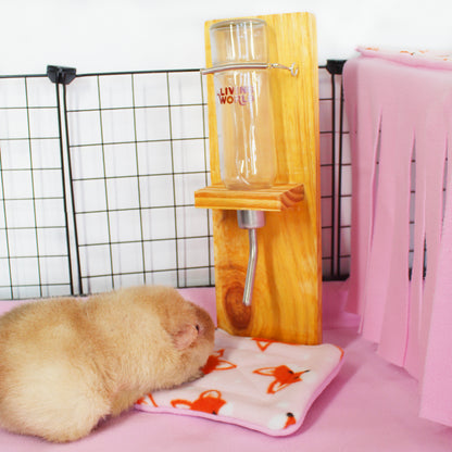Foxy Fleece Water Bottle Drip Pads