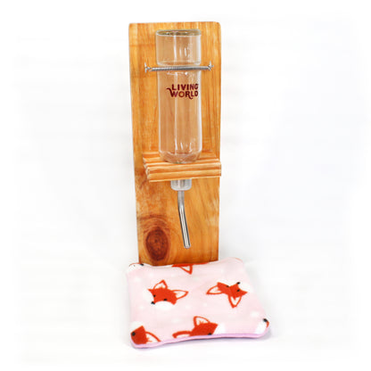 Foxy Fleece Water Bottle Drip Pads