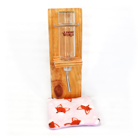 Foxy Fleece Water Bottle Drip Pads