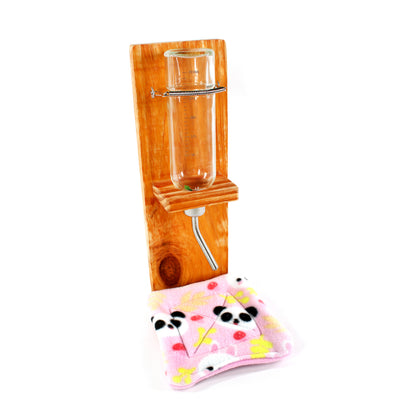 Pink Panda Water Bottle Drip Pads