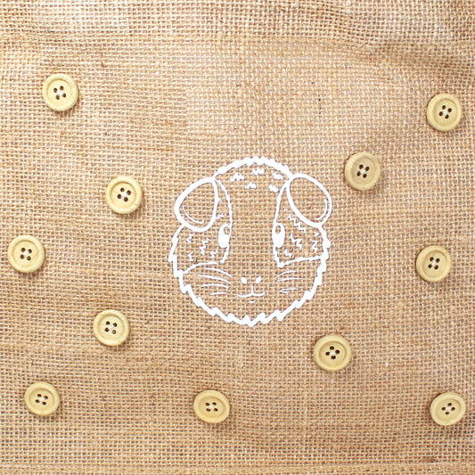 Small Guinea Pig Hessian Bag